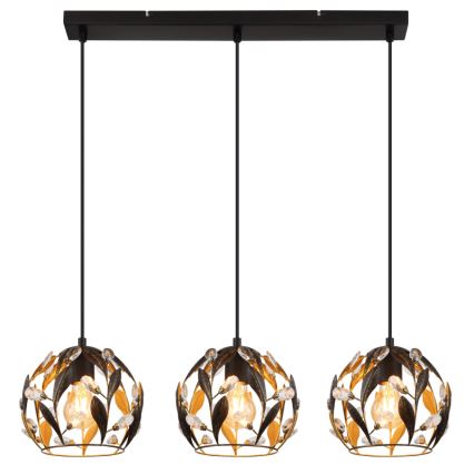 Globo - Piekaramā lampa uz kabeļa 3xE27/40W/230V