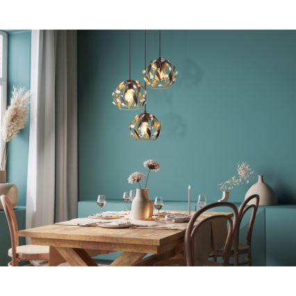 Globo - Lustra ar auklu 3xE27/40W/230V d. 41 cm