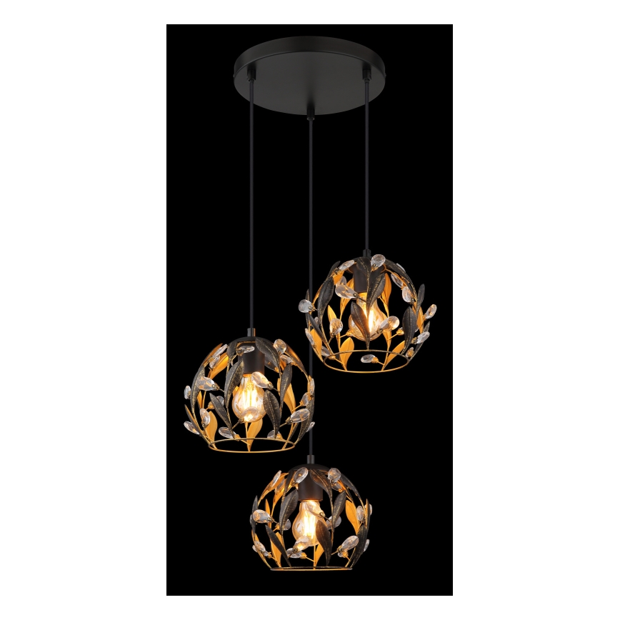 Globo - Lustra ar auklu 3xE27/40W/230V d. 41 cm