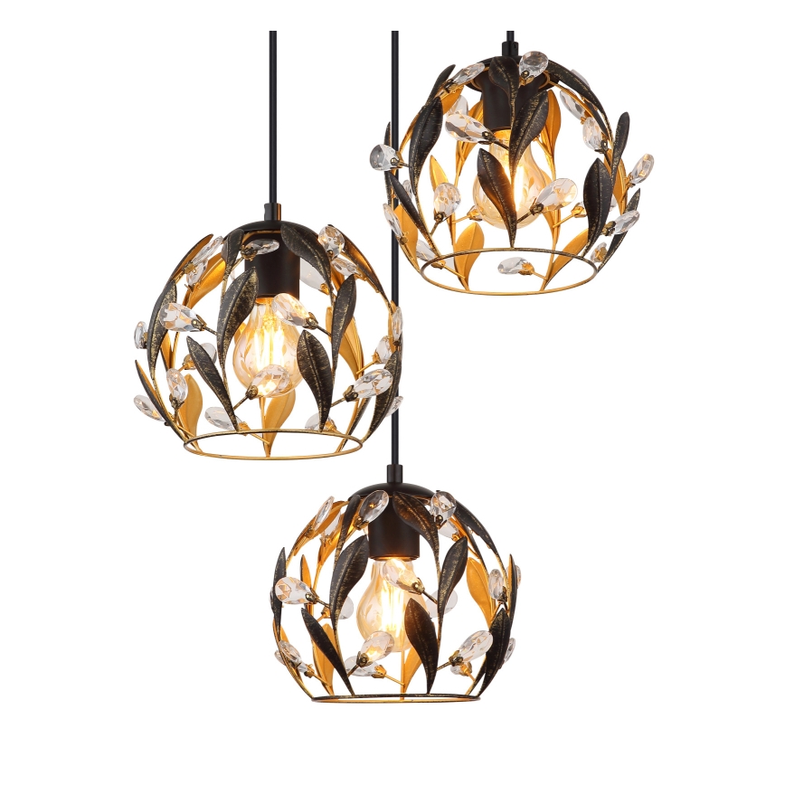 Globo - Lustra ar auklu 3xE27/40W/230V d. 41 cm