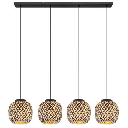 Globo 15766-4H - Lustra ar auklu COLLY 4xE27/15W/230V