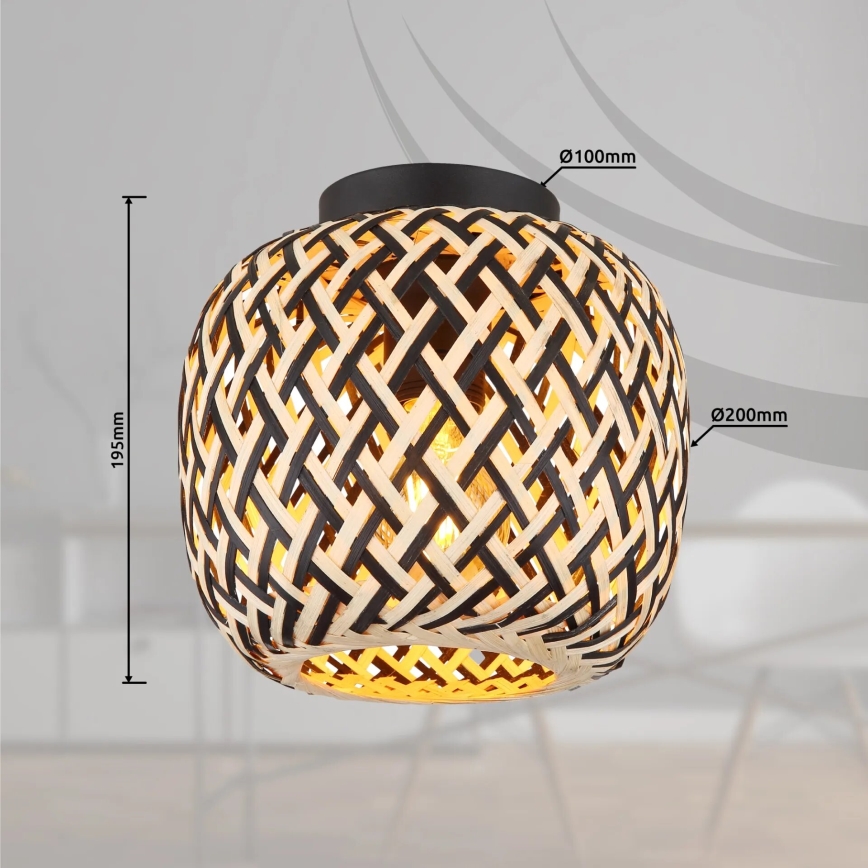 Globo 15766D - Griestu lampa COLLY 1xE27/15W/230V
