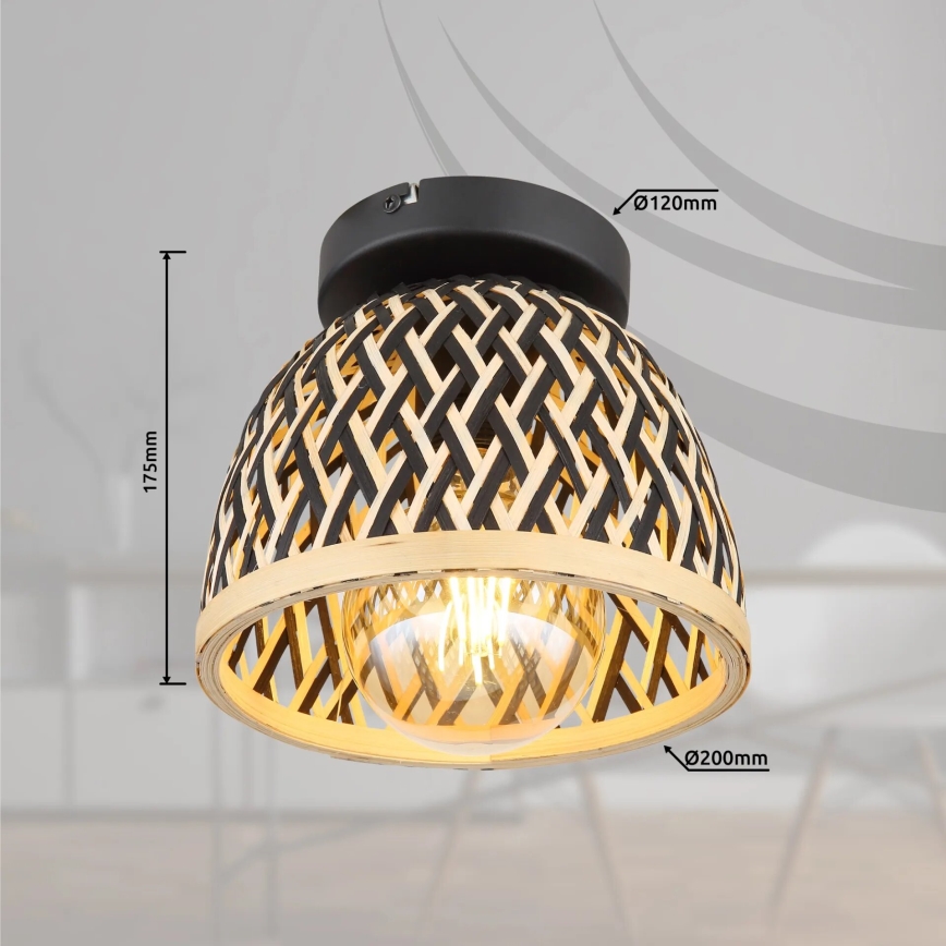 Globo 15767D1 - Griestu lampa COLLY 1xE27/15W/230V