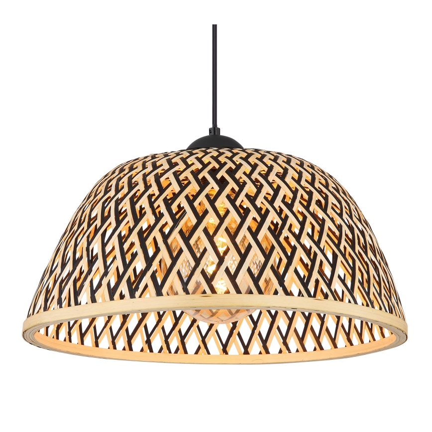 Globo - Lustra ar auklu 1xE27/15W/230V bambusa