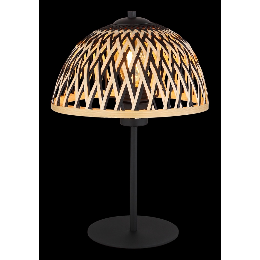 Globo - Galda lampa 1xE27/15W/230V bambusa