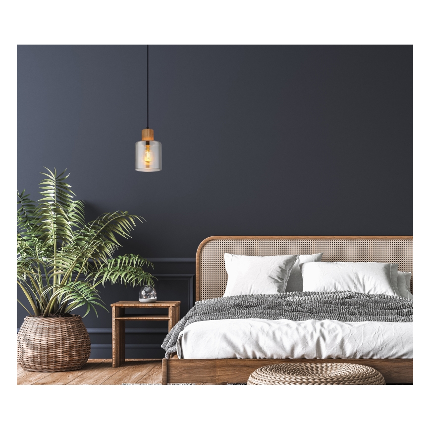 Globo - karājoša lustra ar kabeli 1xE27/25W/230V Ø 12 cm