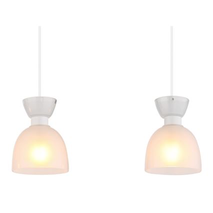 Globo - Lustra ar auklu 3xE14/40W/230V balta