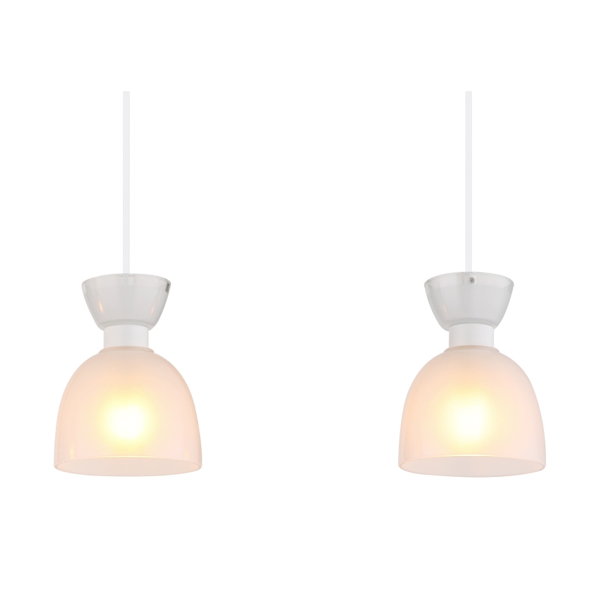 Globo - Lustra ar auklu 3xE14/40W/230V balta