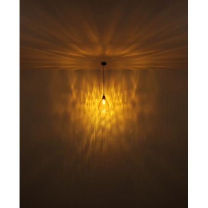 Globo - Lustra ar auklu 1xE27/60W/230V d. 21 cm oranža