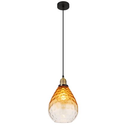 Globo - Lustra ar auklu 1xE27/60W/230V d. 21 cm oranža