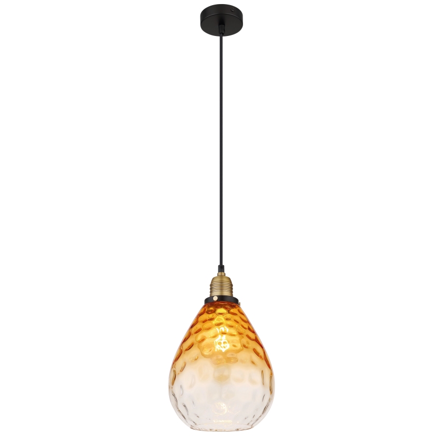 Globo - Lustra ar auklu 1xE27/60W/230V d. 21 cm oranža