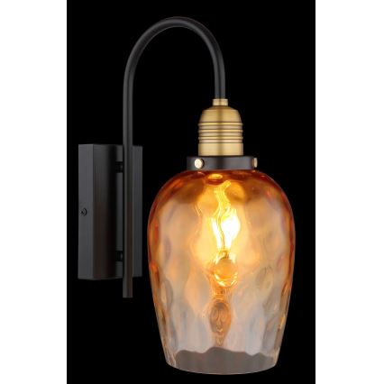 Globo - Sienas lampa 1xE27/60W/230V oranža