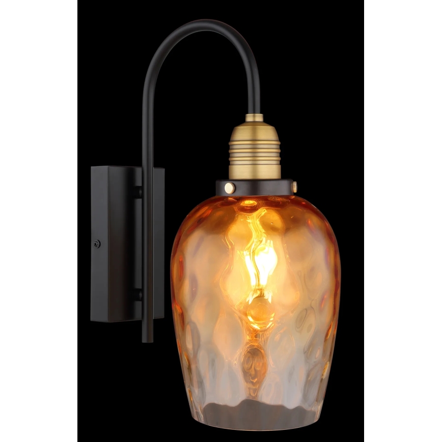 Globo - Sienas lampa 1xE27/60W/230V oranža