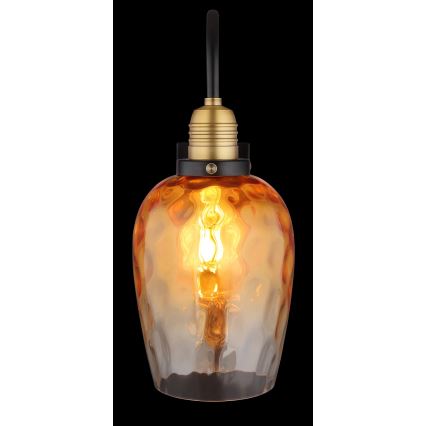 Globo - Sienas lampa 1xE27/60W/230V oranža