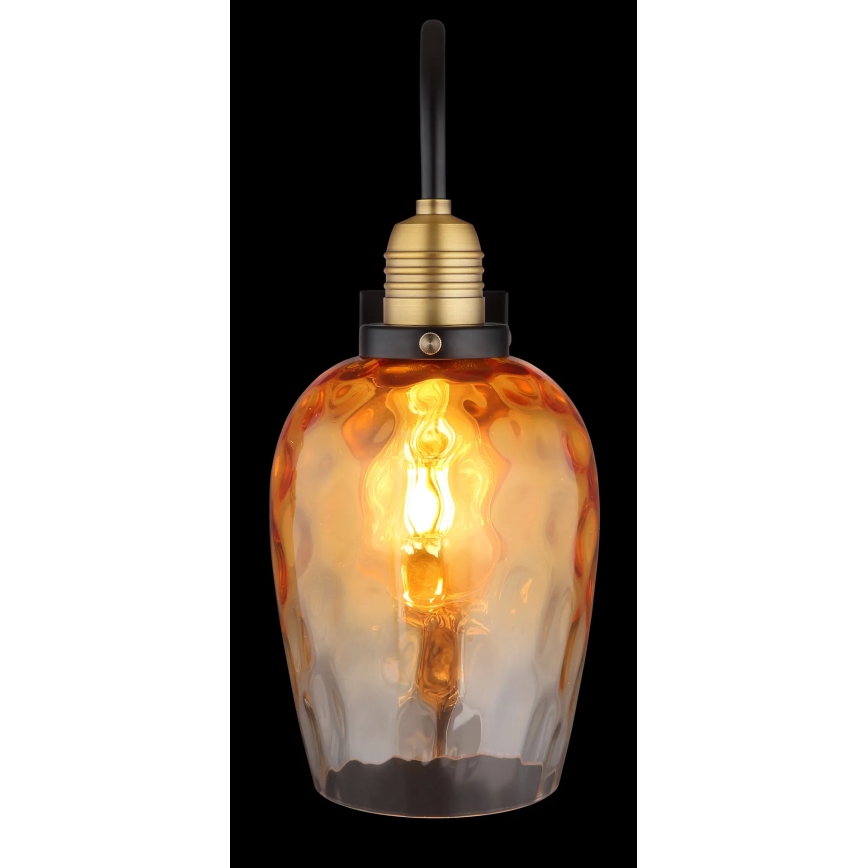 Globo - Sienas lampa 1xE27/60W/230V oranža