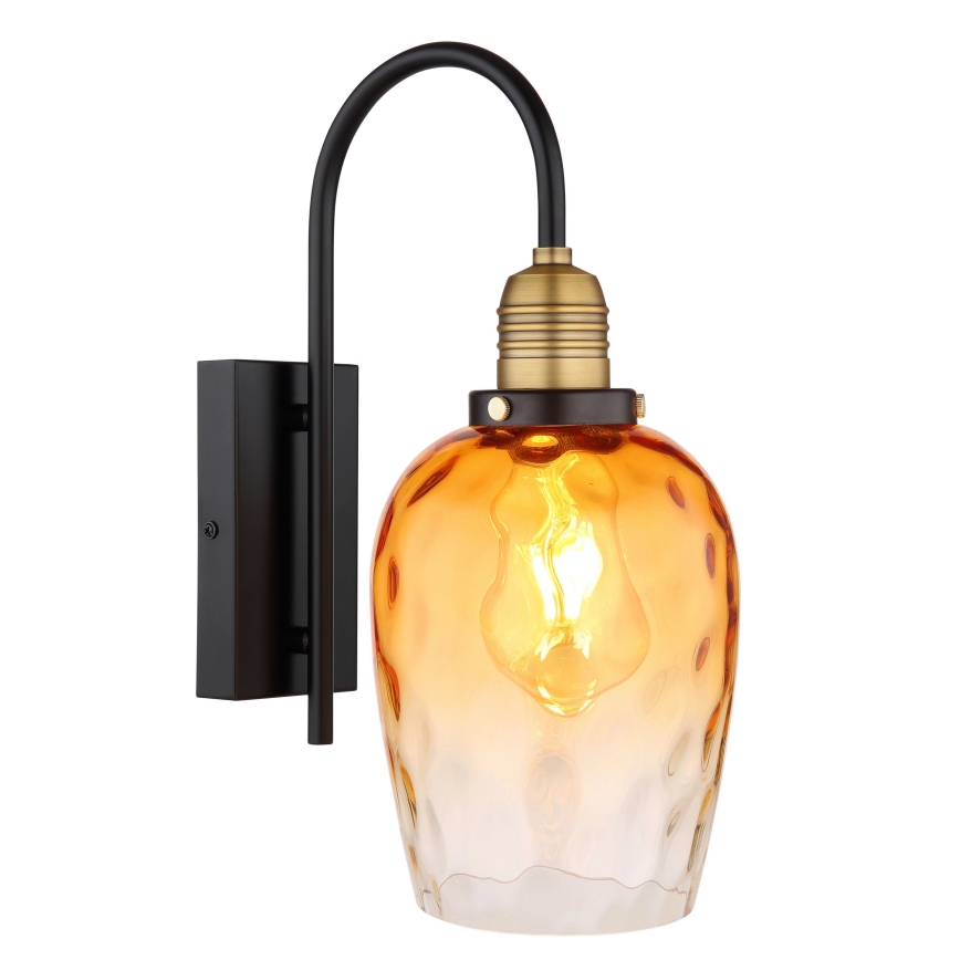 Globo - Sienas lampa 1xE27/60W/230V oranža
