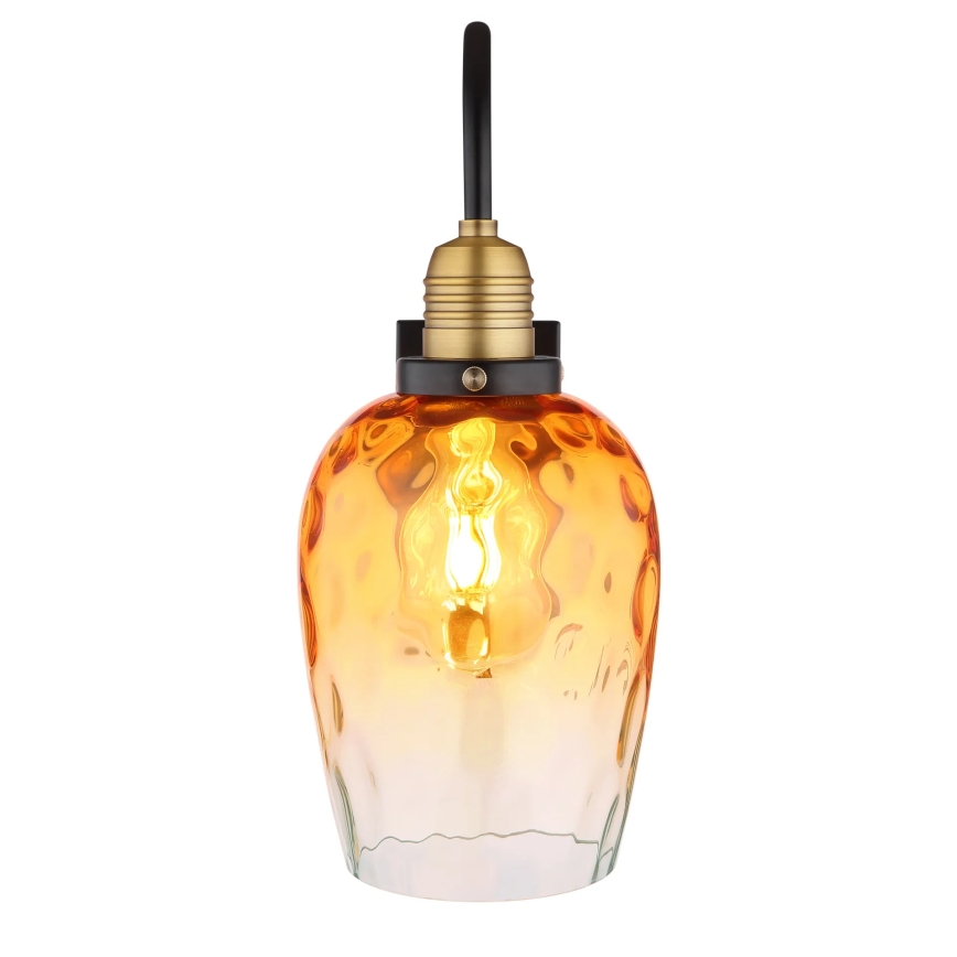 Globo - Sienas lampa 1xE27/60W/230V oranža