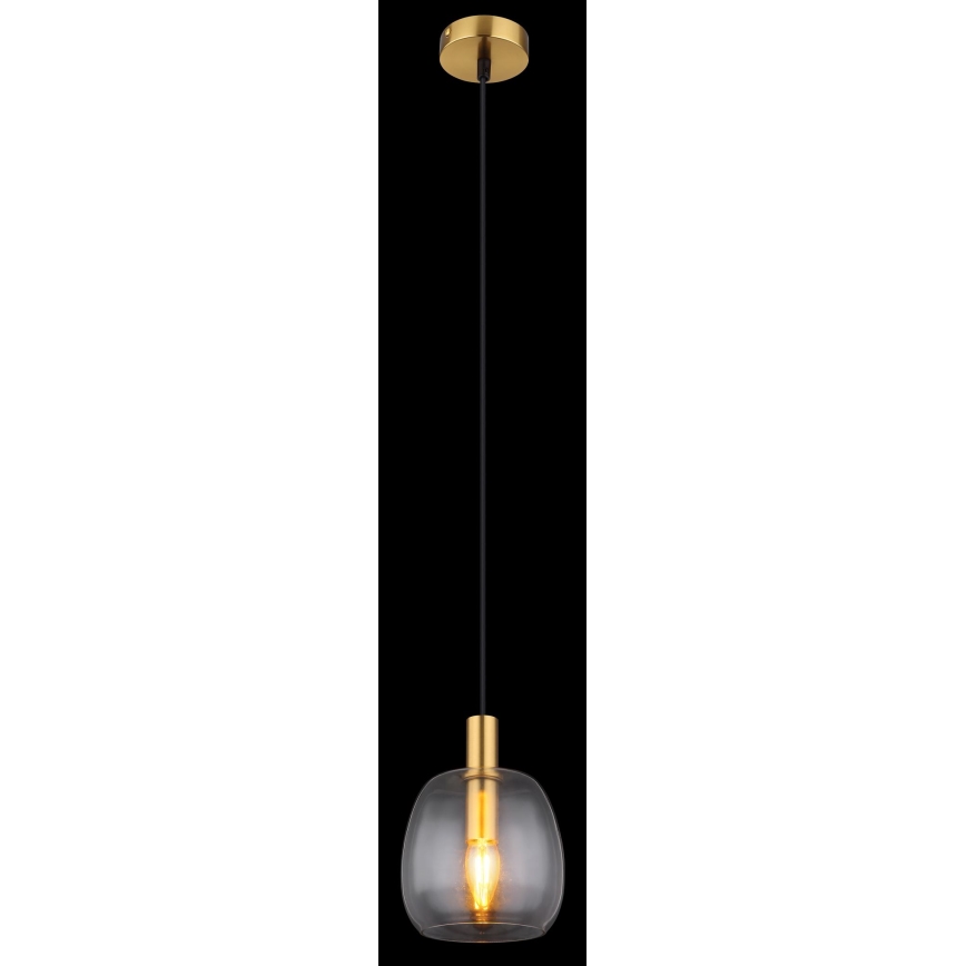 Globo - Lustra ar auklu 1xE14/40W/230V d. 16 cm misiņš