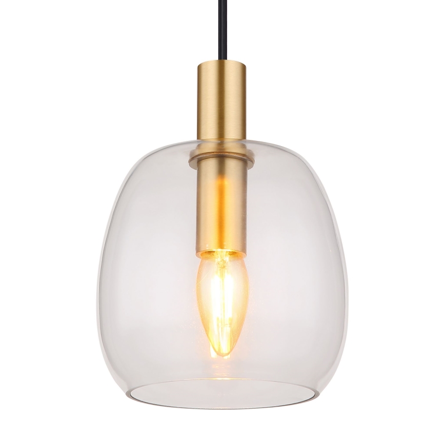 Globo - Lustra ar auklu 1xE14/40W/230V d. 16 cm misiņš