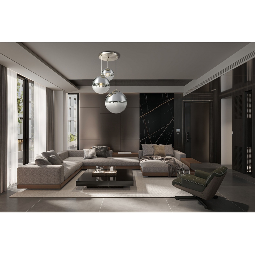 Globo - Lustra ar auklu 3xE27/40W/230V d. 51 cm