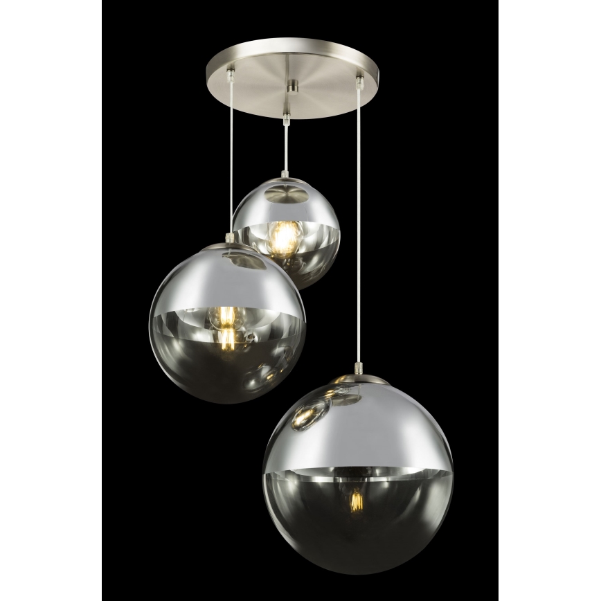 Globo - Lustra ar auklu 3xE27/40W/230V d. 51 cm