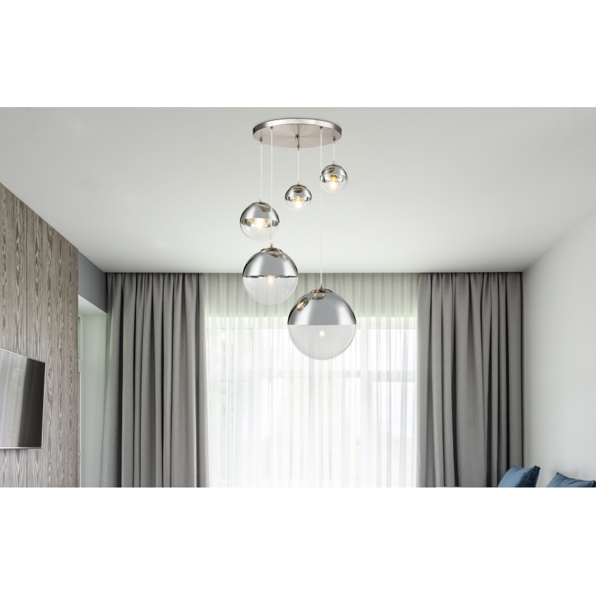 Globo - Lustra ar auklu 5xE27/60W/230V d. 65 cm