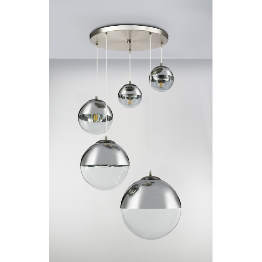 Globo - Lustra ar auklu 5xE27/60W/230V d. 65 cm