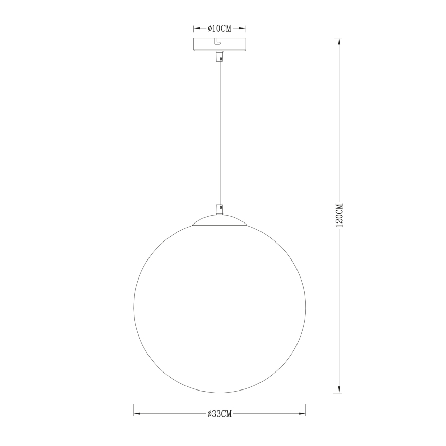 Globo - Lustra ar auklu 1xE27/40W/230V