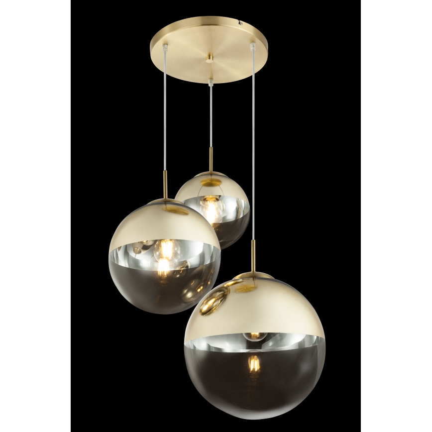 Globo - Lustra ar auklu 3xE27/40W/230V d. 51 cm