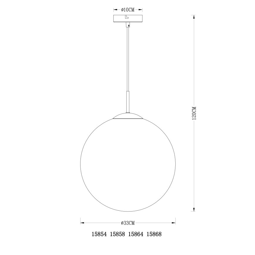 Globo - Lustra ar auklu 1xE27/40W/230V d. 33 cm