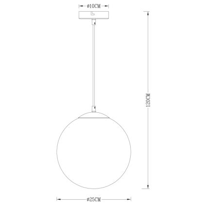 Globo - Lustra ar auklu 1xE27/40W/230V d. 25 cm