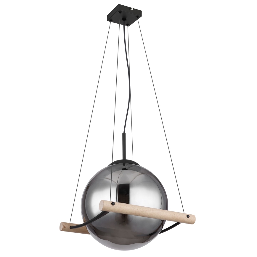 Globo - Lustra ar auklu 1xE27/15W/230V gumijkoks