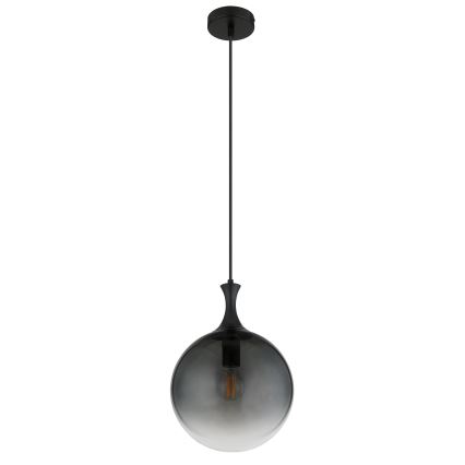 Globo - Lustra ar auklu 1xE27/10W/230V d. 25 cm melna