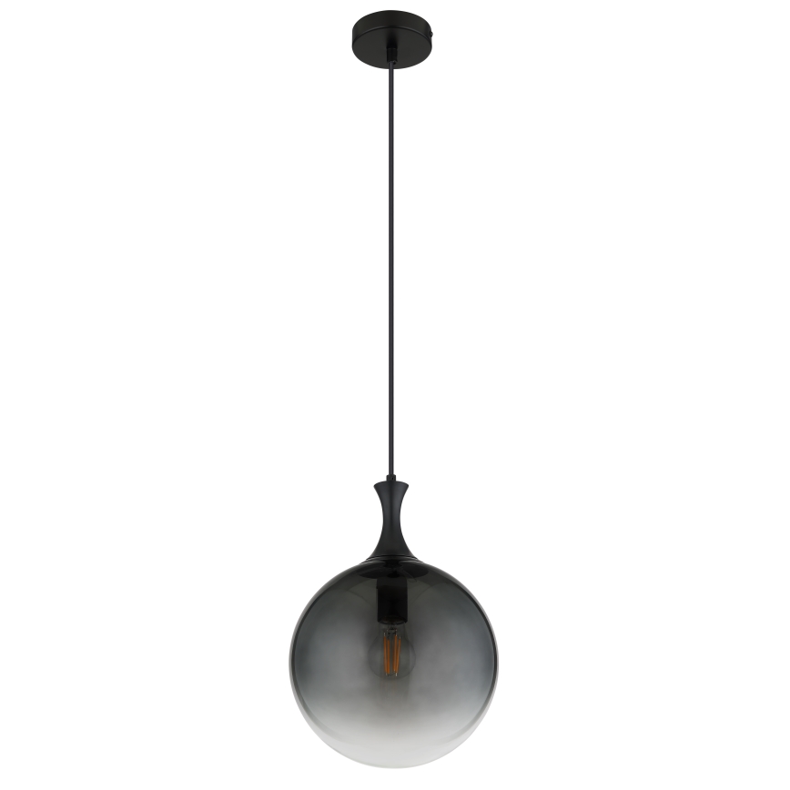 Globo - Lustra ar auklu 1xE27/10W/230V d. 25 cm melna