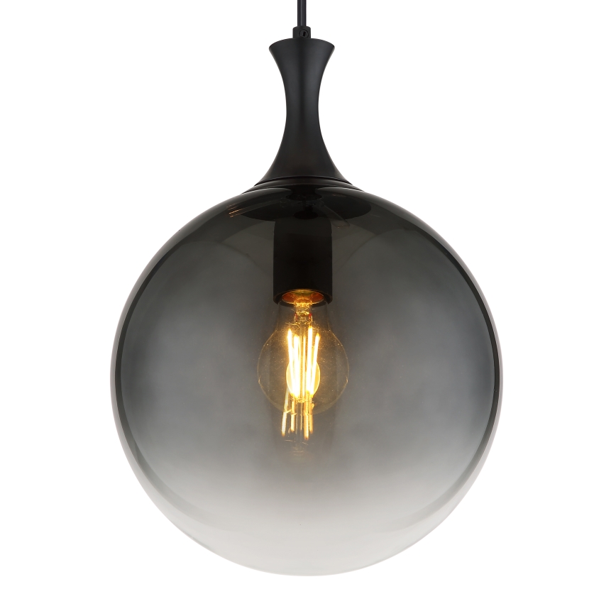 Globo - Lustra ar auklu 1xE27/10W/230V d. 25 cm melna