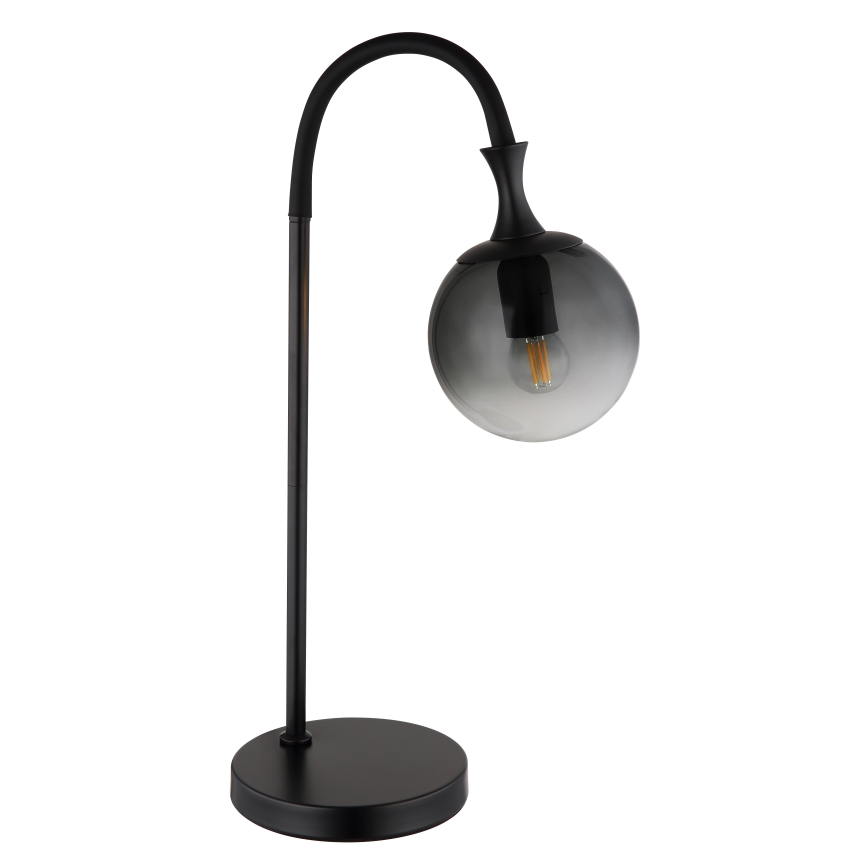 Globo - Galda lampa 1xE27/10W/230V melna
