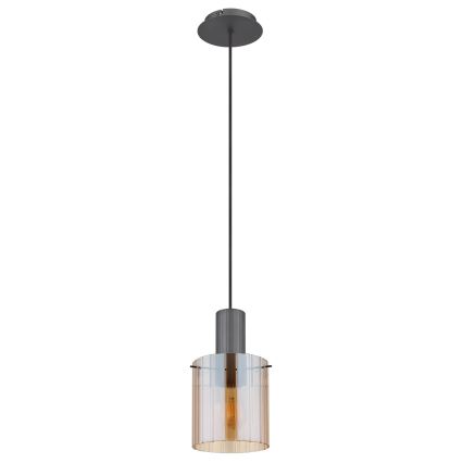 Globo - Lustra ar auklu 1xE27/40W/230V d. 18 cm brūna