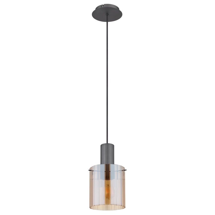Globo - Lustra ar auklu 1xE27/40W/230V d. 18 cm brūna
