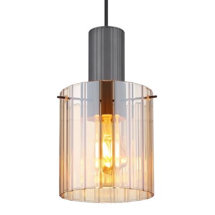 Globo - Lustra ar auklu 1xE27/40W/230V d. 18 cm brūna