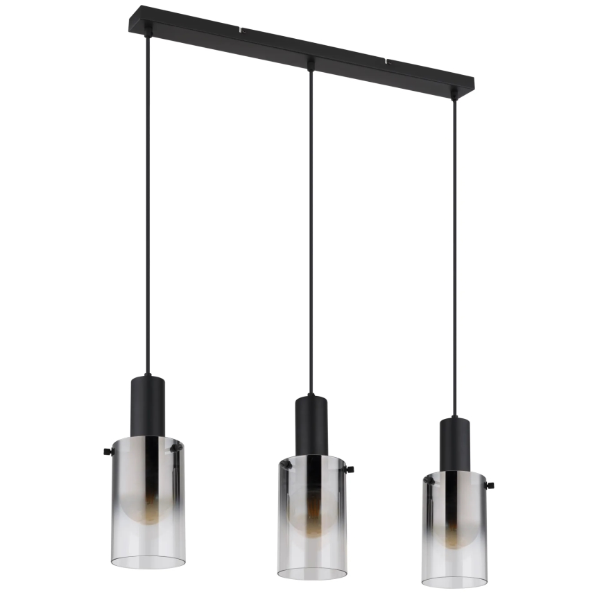 Globo - Lustra ar auklu 3xE27/40W/230V melna