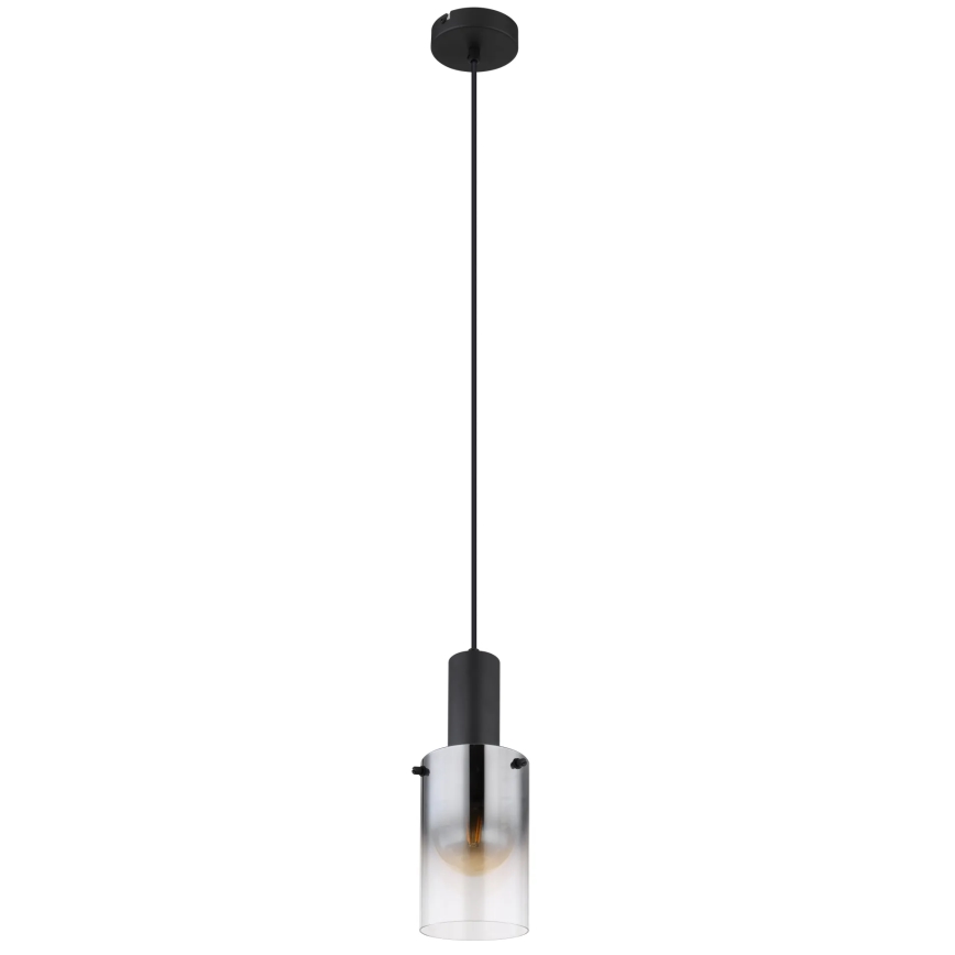 Globo - Lustra ar auklu 1xE27/40W/230V d. 12,5 cm melna