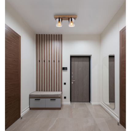 Globo - Griestu lampa 2xE27/40W/230V 16x41 cm