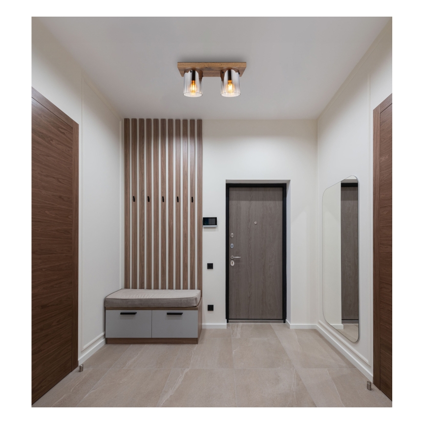 Globo - Griestu lampa 2xE27/40W/230V 16x41 cm