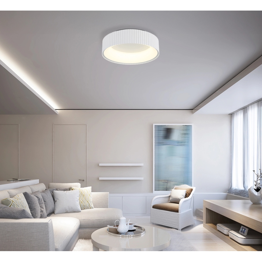 Globo - LED griestu lampa LED/45W/230V 2700/4000/6000K Ø 46 cm balta