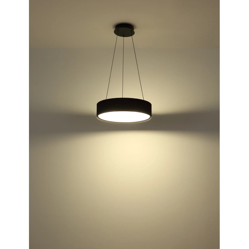 Globo - LED piekaramā lampa uz troses LED/45W/230V 2700/4000/6000K Ø46 cm melna