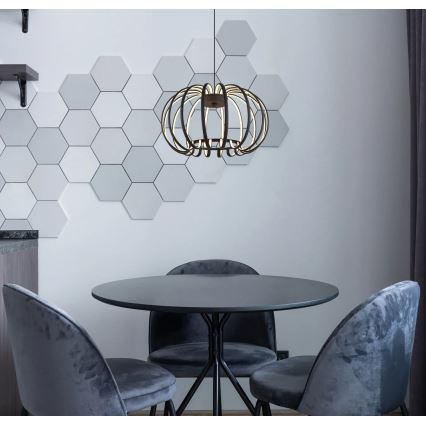 Globo - LED regulējama lustra uz stieples LED/40W/230V 3000K melna