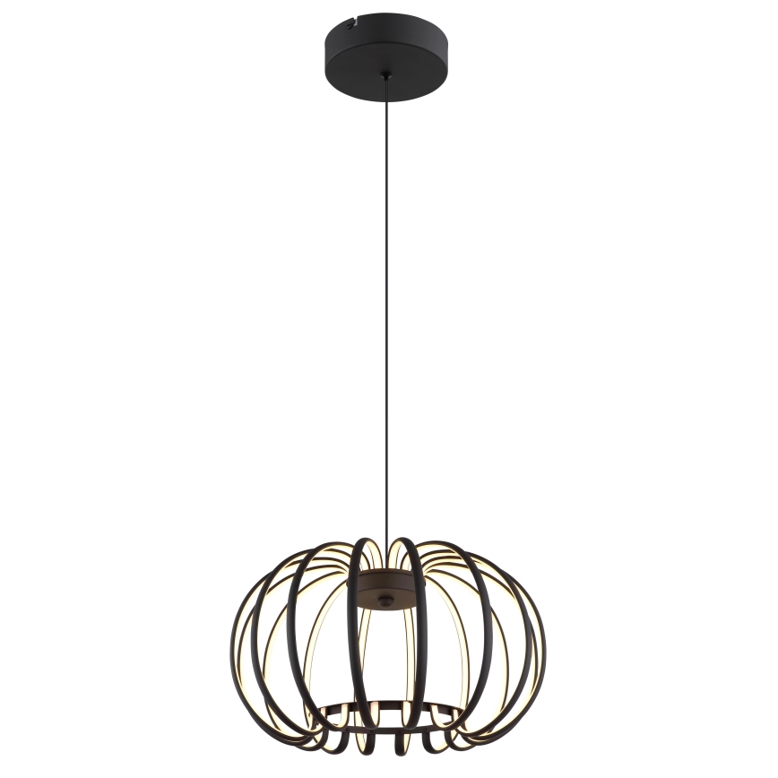 Globo - LED regulējama lustra uz stieples LED/40W/230V 3000K melna
