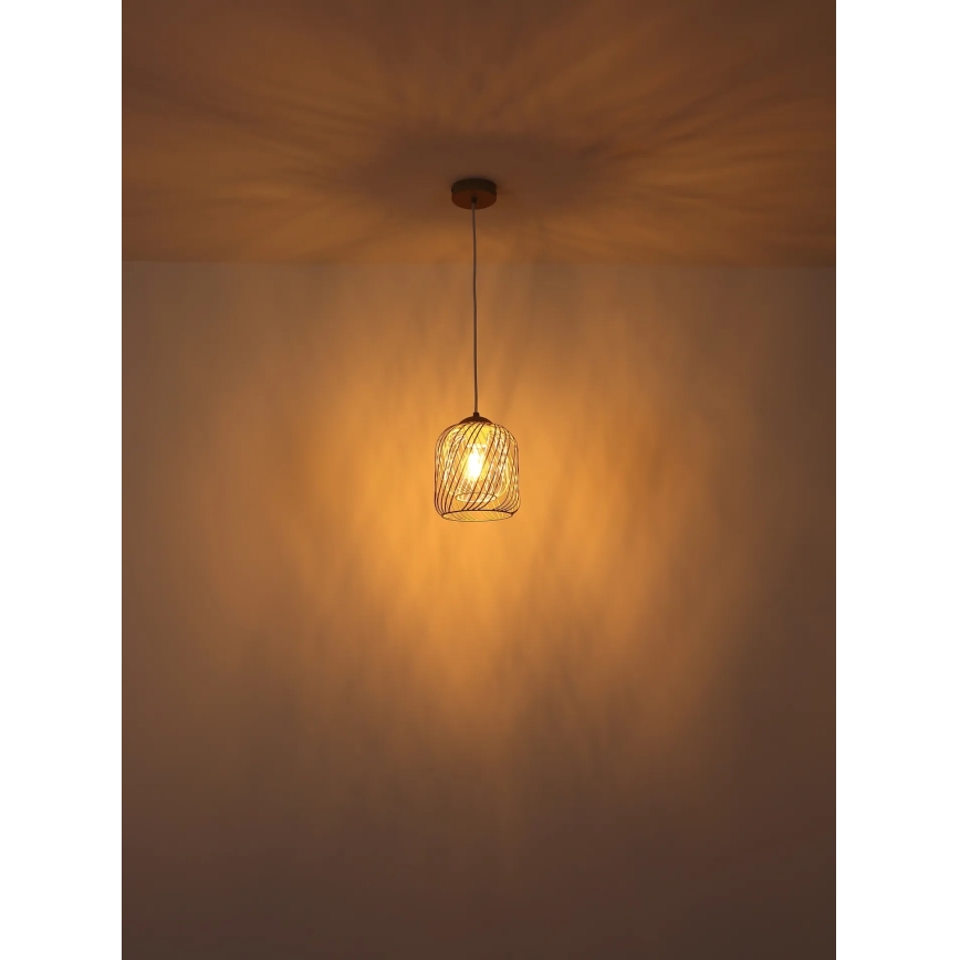 Globo - Pakaramā lampa uz vada 1xE27/40W/230V Ø 18 cm
