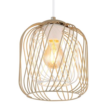 Globo - Pakaramā lampa uz vada 1xE27/40W/230V Ø 18 cm