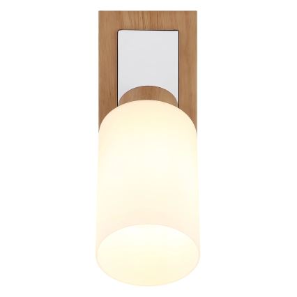 Globo - Sienas virziena gaismeklis 1xE27/60W/230V bēšs/balts